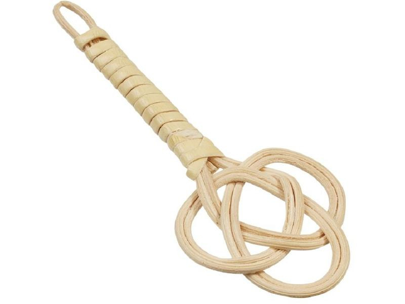HobbyFun Mini-Möbel Teppich Klopfer Natur