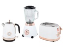 FURBER Wasserkocher, Standmixer und Toaster Set Monroe Rosegold