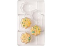 Decora Pralinenform kleine Blume