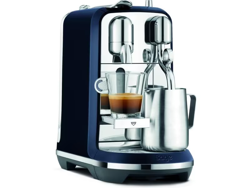 Sage Kaffeemaschine Nespresso Creatista Plus SNE800DBL Blau