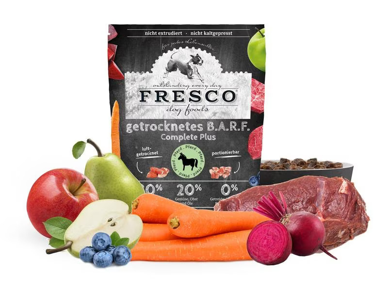 FRESCO Trockenfutter BARF Complete Plus Pferd, 2.5 kg