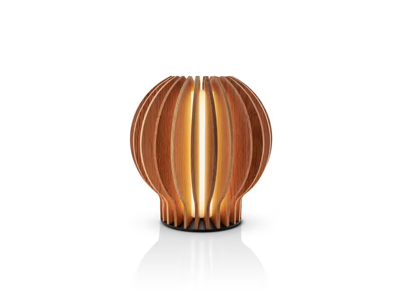 Eva Solo Tischleuchte Radiant rund, 15 cm, Braun