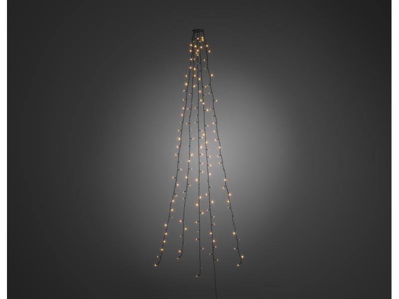 Konstsmide LED Baummantel 1.8 m Grün, mit 30 LED, Indoor