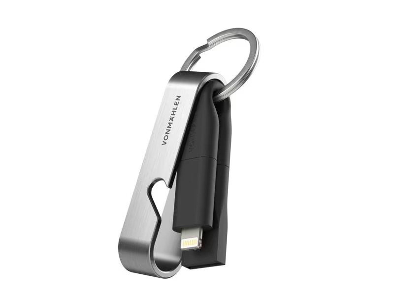 Vonmählen USB-Kabel High Six Black/Silver