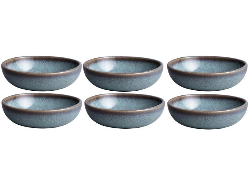 Villeroy &amp; Boch Snackschale Lave 10,5 x 10 cm, 6 Stück, Hellblau