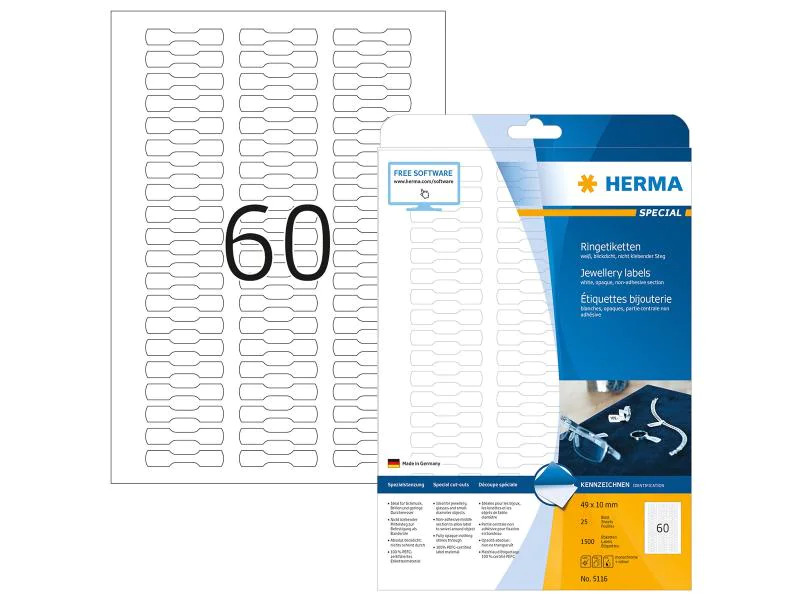 HERMA Preisetiketten 5116 49 x 10 mm