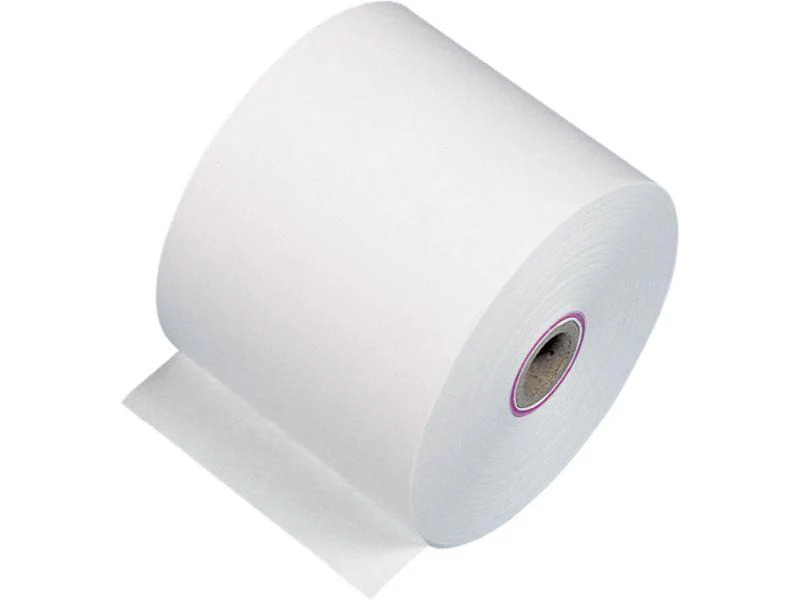 Büromaterial Papierrolle 57 mm Weiss, 5 Rollen