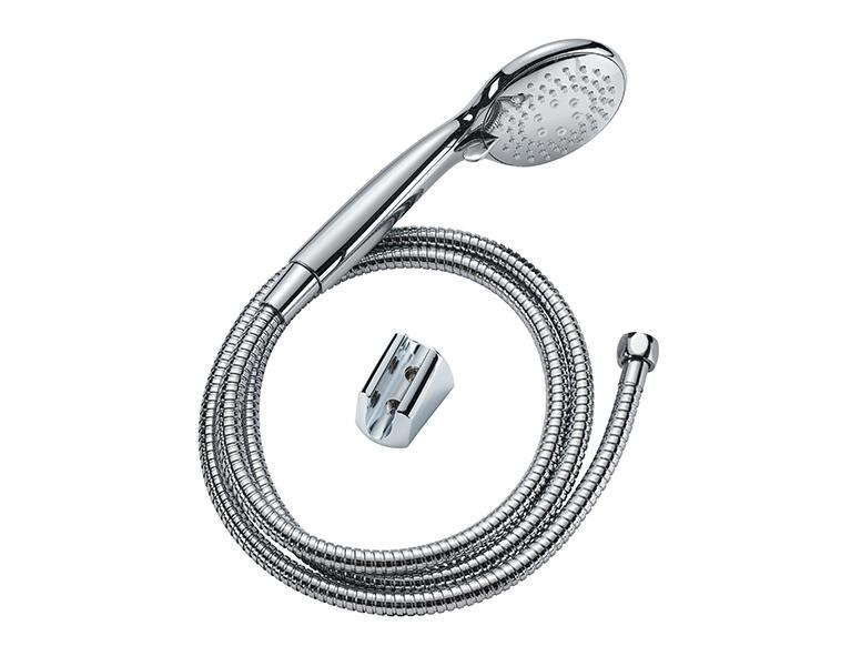 diaqua® Duschbrausen-Set Menorca, 180 cm, Verchromt