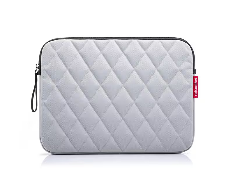Reisenthel Notebooktasche Notebook sleeve Rhombus Light Grey, 13.5