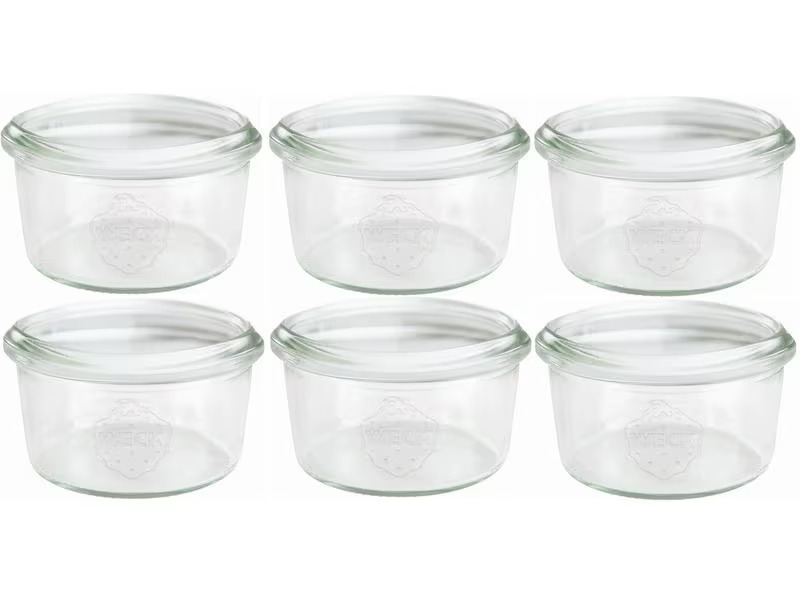 Weck Einmachglas 165 ml, 12 Stück