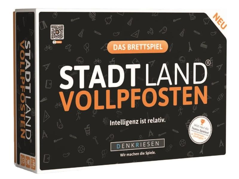 Denkriesen STADT LAND VOLLPFOSTEN – Das offizielle Brettspiel