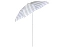 KOOR Sonnenschirm Marino 180 cm, Grau/Weiss