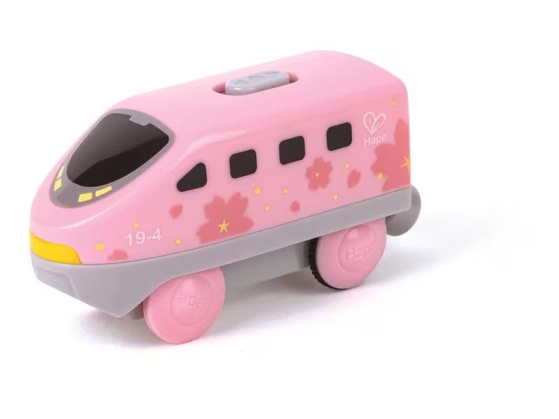 Hape Batteriebetriebene Intercity-Lok rosa