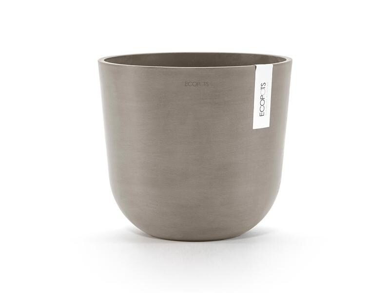 Ecopots Pflanzentopf Oslo 25, French Taupe