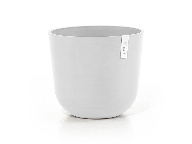 Ecopots Pflanzentopf Oslo 35, Weiss