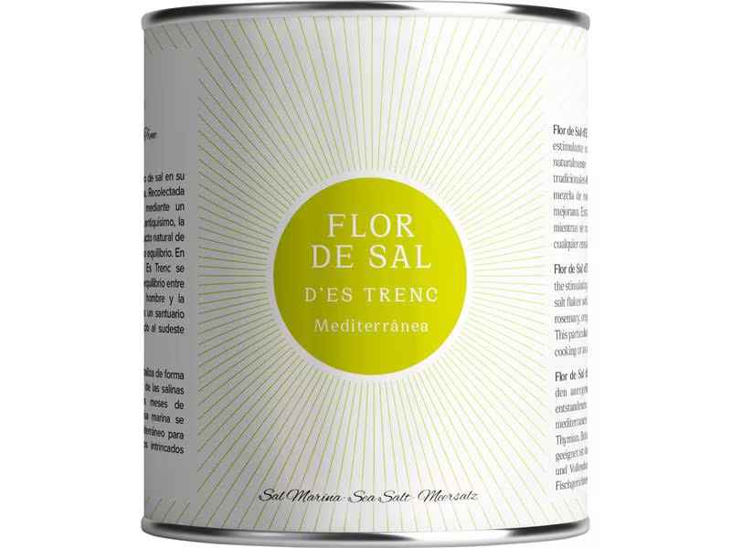 Flor de Sal d'Es Trenc Bio Flor de sal mediterran 150 g