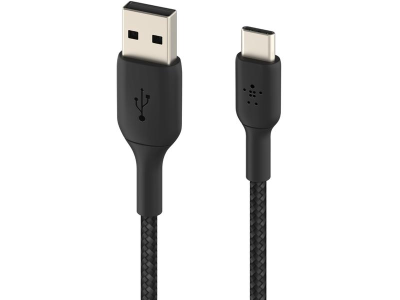 Belkin USB-Ladekabel Braided Boost Charge USB A - USB C 1 m