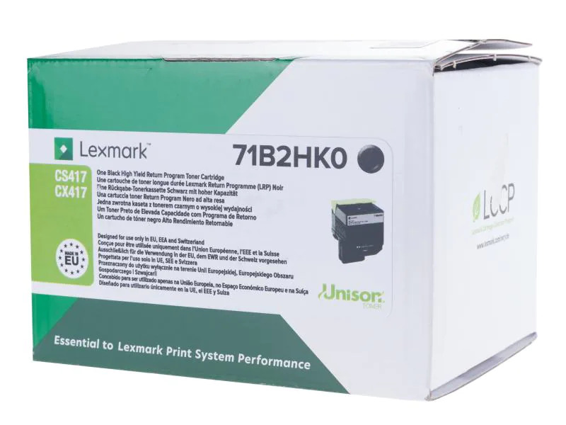 Lexmark Toner 71B2HK0 Black