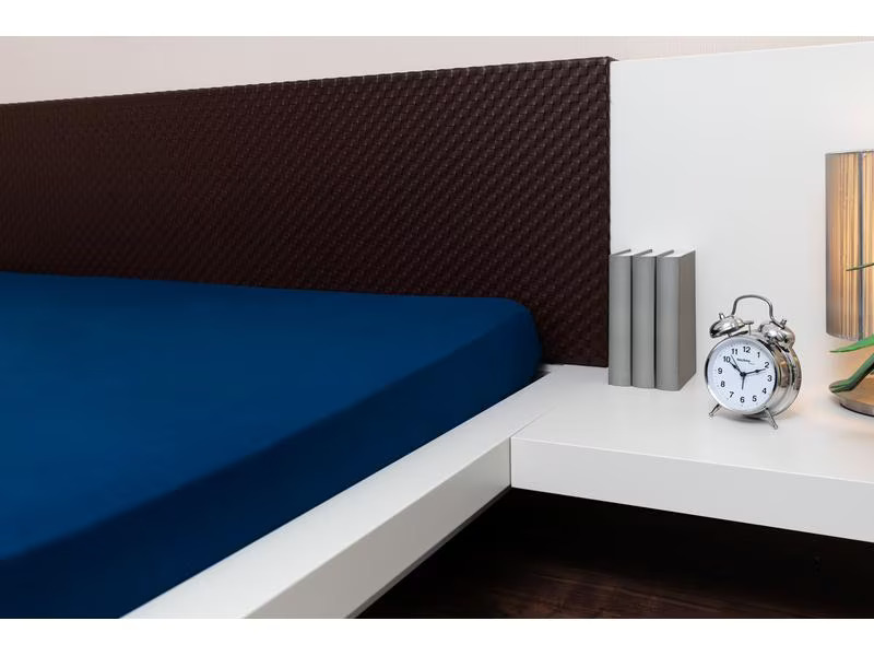 COCON Fixleintuch 90-100 x 200 cm, Marineblau