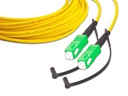 Lightwin LWL-Patchkabel SC/APC-SC/APC, Singlemode, Simplex, 3m
