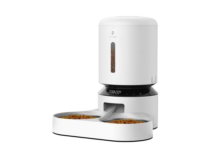 Petlibro Futterautomat Granary Dual Feeder 5 l, Weiss