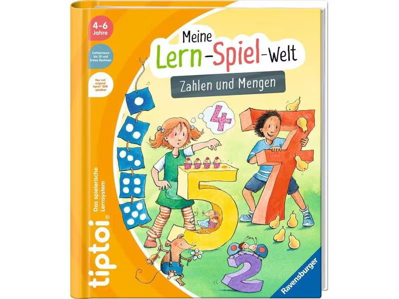 tiptoi Lernbuch Meine Lern-Spiel-Welt: Zahlen und Mengen