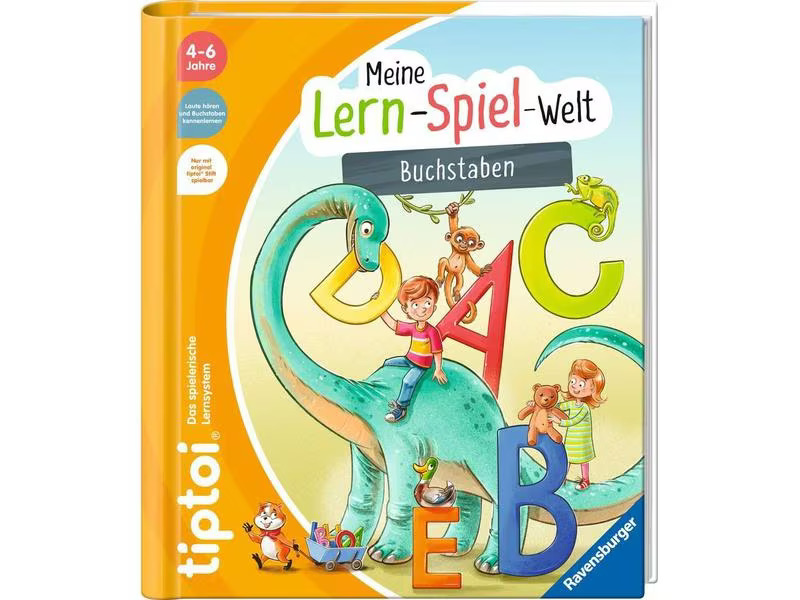 tiptoi Lernbuch Meine Lern-Spiel-Welt: Buchstaben