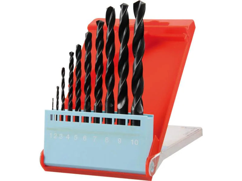 kwb Bohrer-Set HSS 1-10 mm 10-teilig