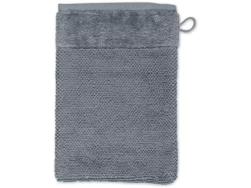 Möve Waschlappen Bamboo Luxe 15 x 20 cm, Anthrazit