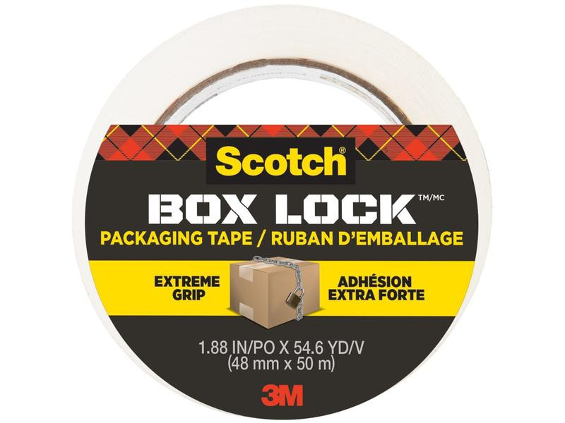 Scotch Verpackungsband Box Lock 48 mm x 50 m, 1 Rolle