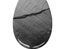 Kleine Wolke Toilettensitz Slate Schwarz
