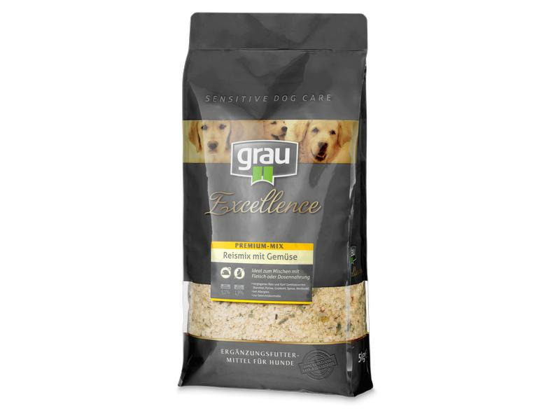 Grau Trockenfutter Excellence Reismix mit Gemüse, 5 kg