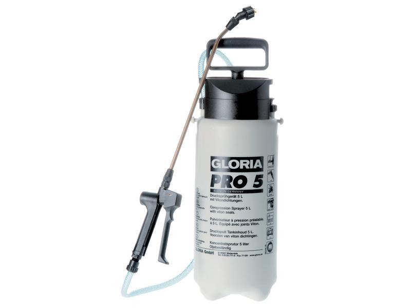 Gloria Spezial-Drucksprühgerät Pro 5 Ölfest, 5 l