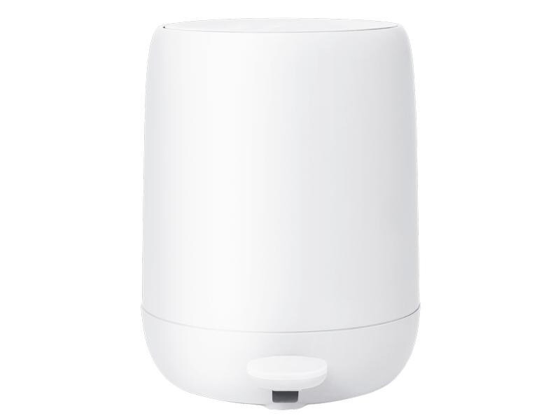 Blomus Kosmetikeimer Sono 5 l, Weiss