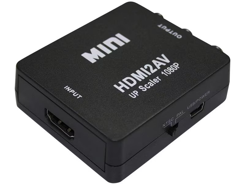 Satelliten TV Zubehör Konverter HDMI2AV HDMI - Composite