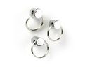 Trendform Hakenmagnet Ringe 3er Set, Silber