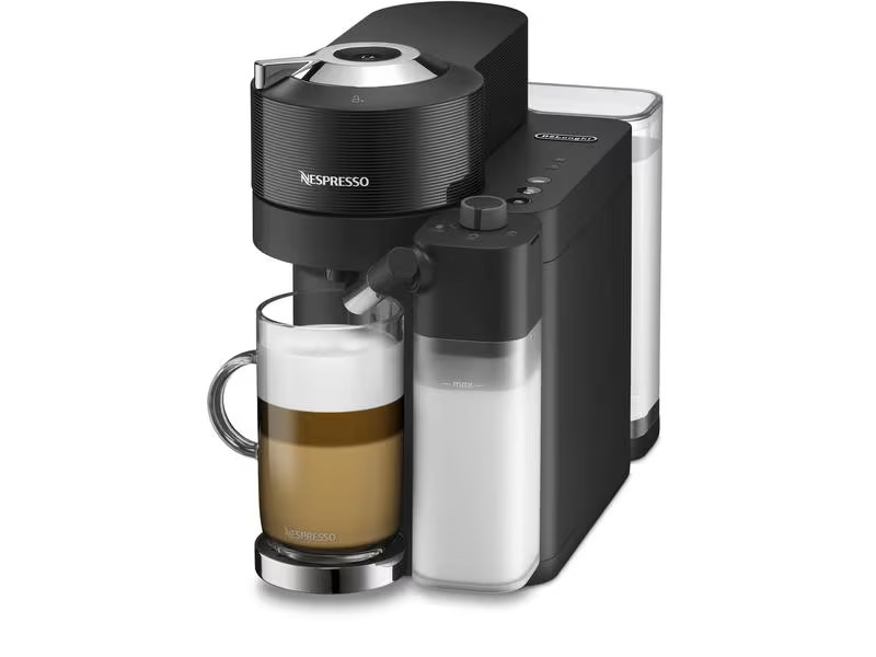De'Longhi Kaffeemaschine Nespresso Vertuo Lattissima ENV300.B Schwarz