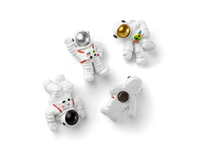 Trendform Haftmagnet Weltraum 4er Set, Weiss