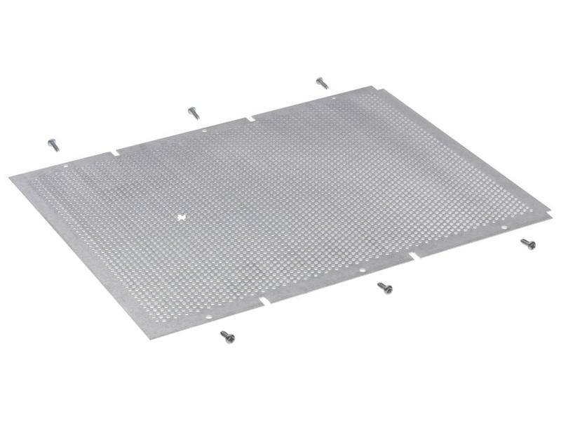 R&amp;M Befestigungsblech für Volta KSV, 345 mm x 260 mm, Grau