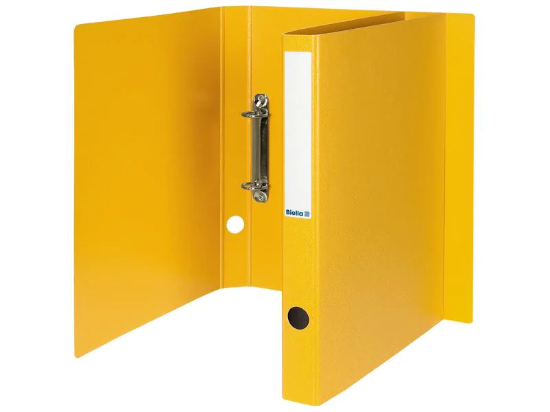 Biella Ringbuch Viria A4 3.1 cm, Gelb