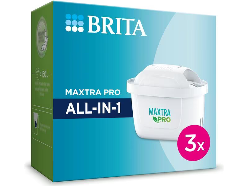 BRITA Wasserfilter Maxtra Pro All-In-1 3er Pack