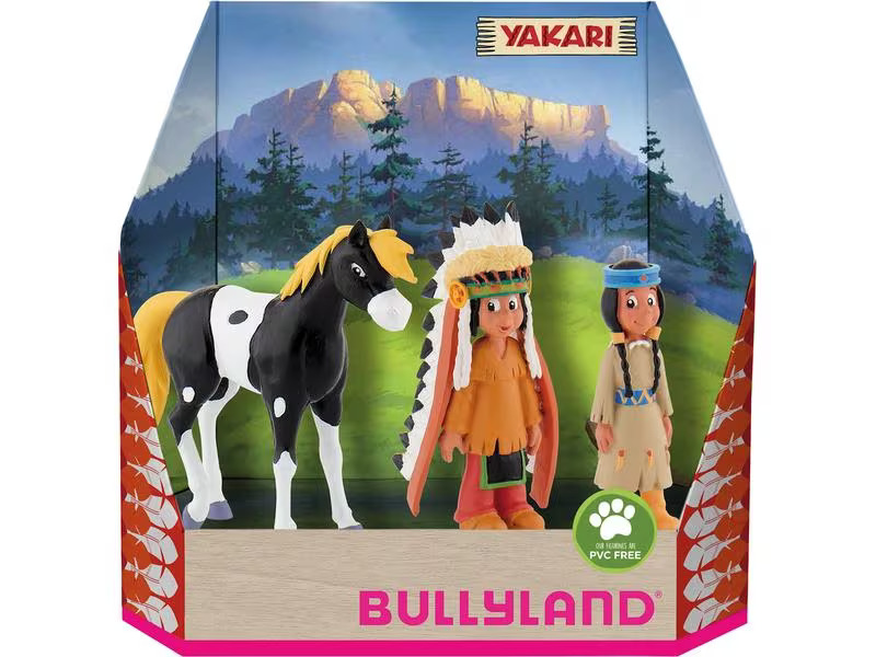BULLYLAND Spielfigurenset Yakari 3-er Pack