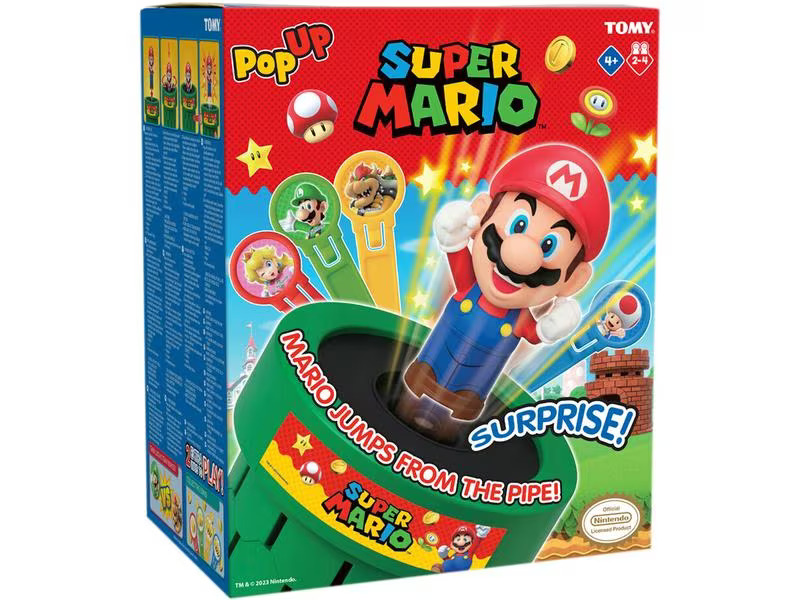 Tomy Kinderspiel Pop up Super Mario