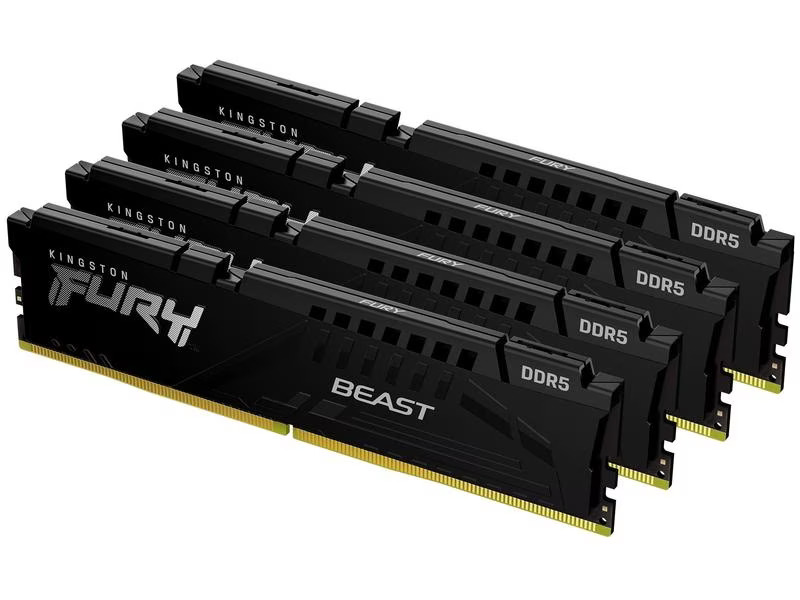 Kingston DDR5-RAM Fury Beast 5200 MHz 4x 32 GB