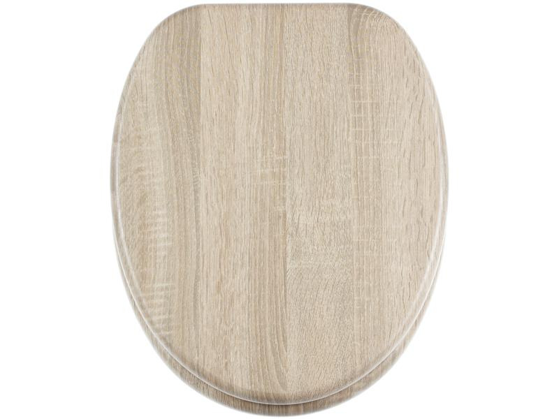 diaqua® Toilettensitz Forest mit Absenkautomatik, Braun