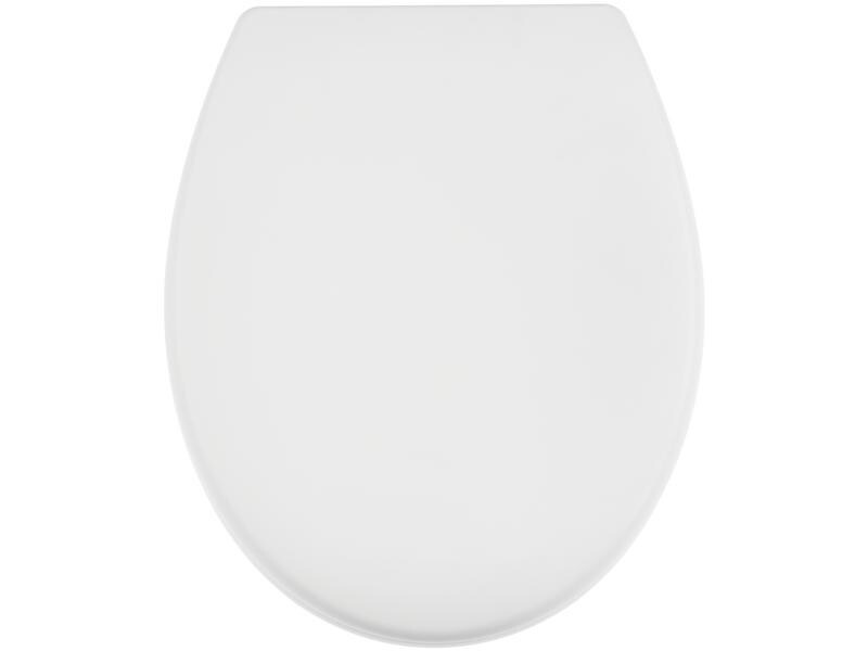 diaqua® Toilettensitz Race mit Absenkautomatik, Weiss matt