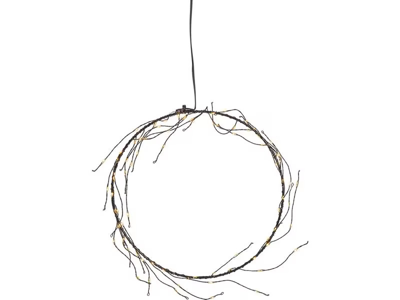 Star Trading LED-Weihnachtskranz Nike 35 cm Ø Indoor