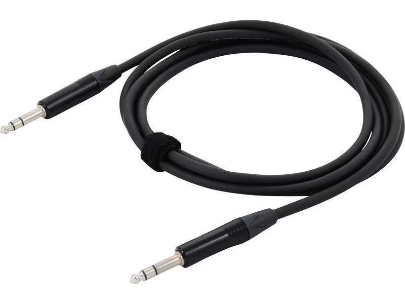 Cordial Klinkenkabel Klinke-Klinke 6.3 5 m, Schwarz