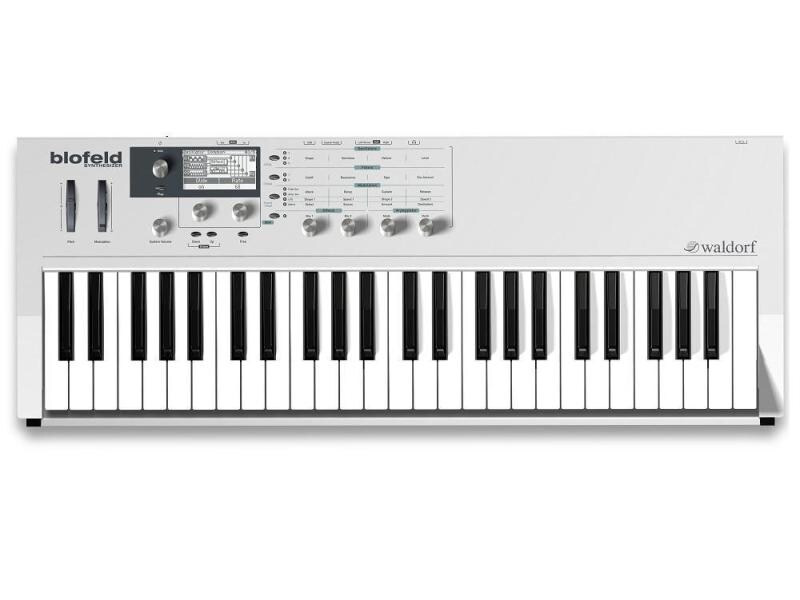 Waldorf Synthesizer Blofeld Keyboard White