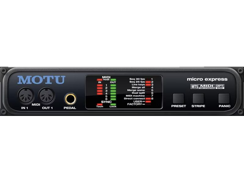 Motu USB-MIDI-Interface Micro Express